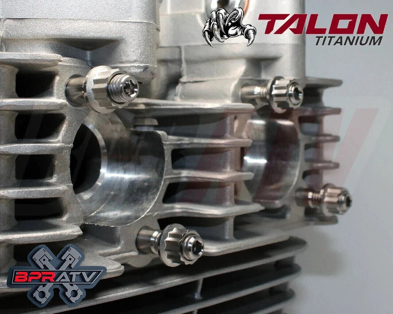 Honda 400EX 400X XR400R Exhaust Studs Titanium Head Pipe Stud Upgrade Kit Set