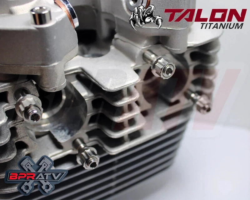Honda 400EX 400X XR400R Exhaust Studs Titanium Head Pipe Stud Upgrade Kit Set