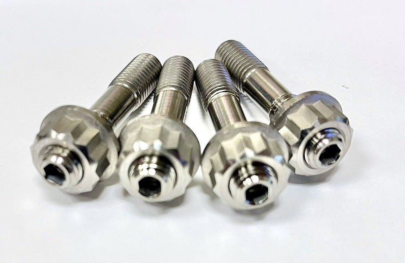 Honda 400EX 400X XR400R Exhaust Studs Titanium Head Pipe Stud Upgrade Kit Set