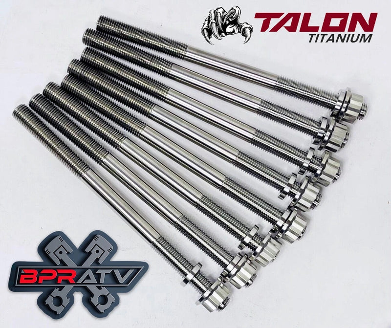 Arctic Cat H2 V-Twin Titanium Cylinder Head Stud Kit Wildcat Prowler TRV 1000 CC