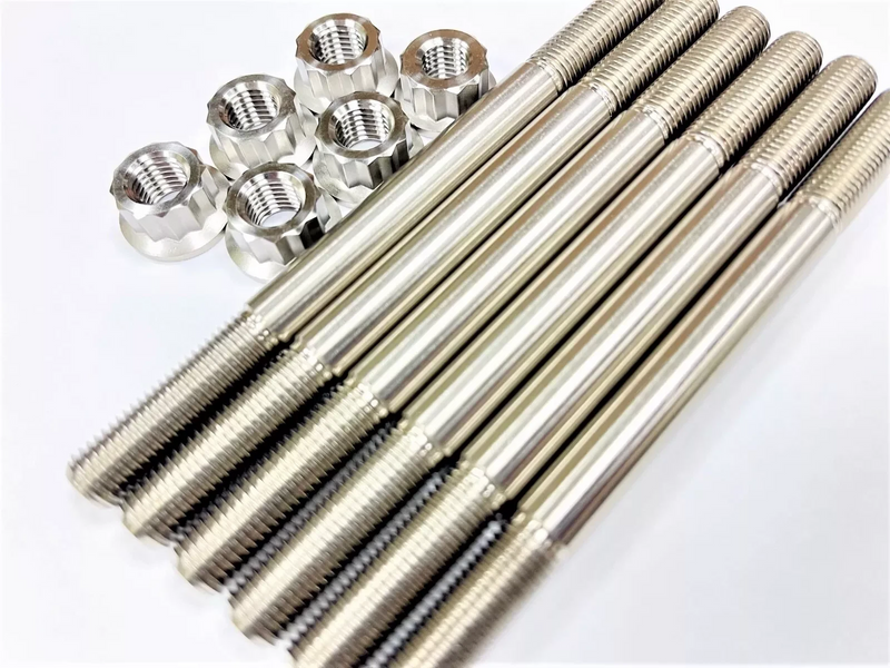 Arctic Cat H2 V-Twin Titanium Cylinder Head Stud Kit Wildcat Prowler TRV 1000 CC