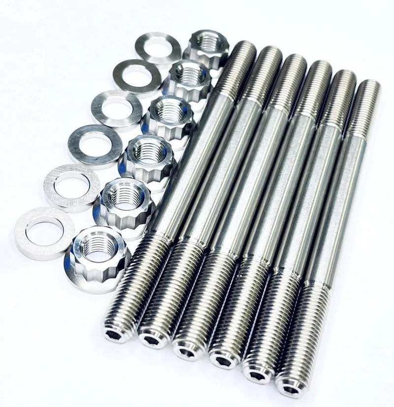 Arctic Cat H2 V-Twin Titanium Cylinder Head Stud Kit Wildcat Prowler TRV 1000 CC