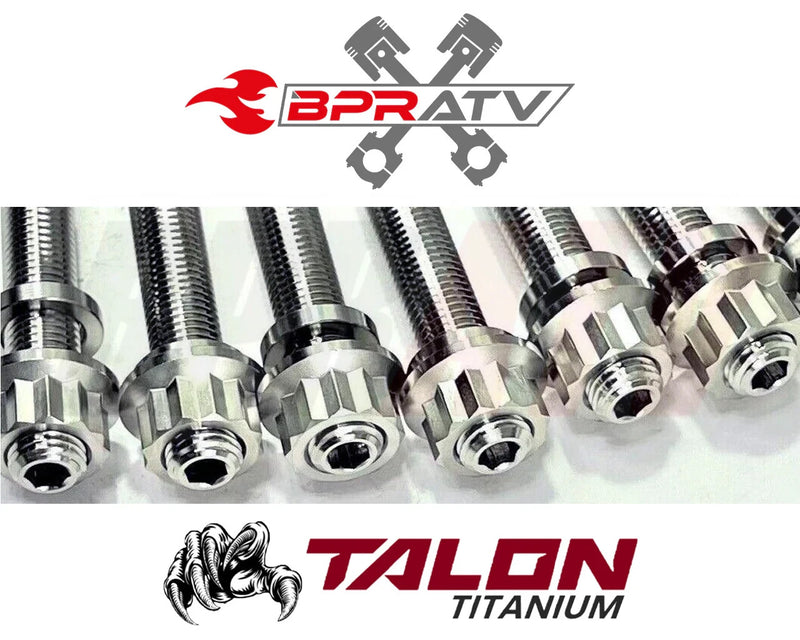 Arctic Cat H2 V-Twin Titanium Cylinder Head Stud Kit Wildcat Prowler TRV 1000 CC