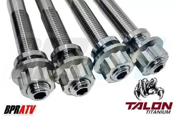 04 05 TRX450R Ti Cylinder Case Studs Honda 450R TITANIUM Crankcase Head Stud Kit