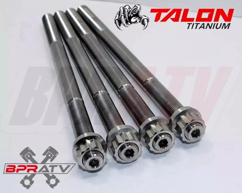 04 05 TRX450R Ti Cylinder Case Studs Honda 450R TITANIUM Crankcase Head Stud Kit