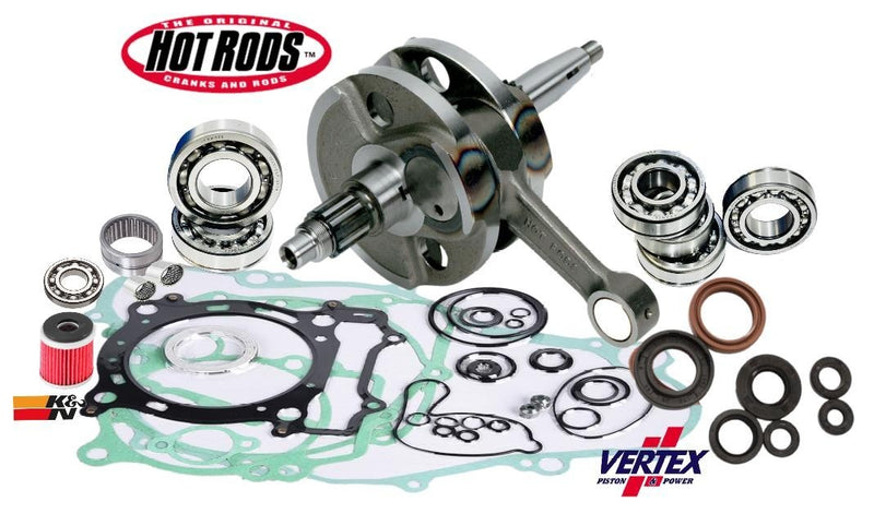 YZ250F YZ250F Hotrods +3 Stroker Crank Bottom End Rebuild Hotrods 3m Crankshaft!