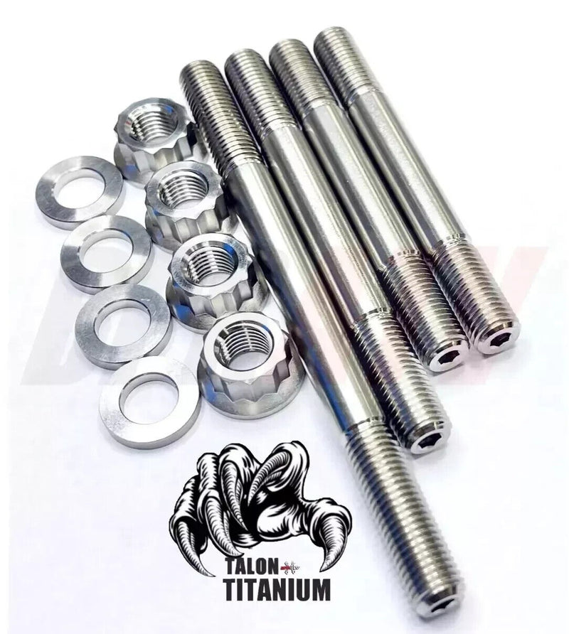 Best Raptor 700 R Cylinder Head Studs Complete TITANIUM Crankcase Head Stud Kit