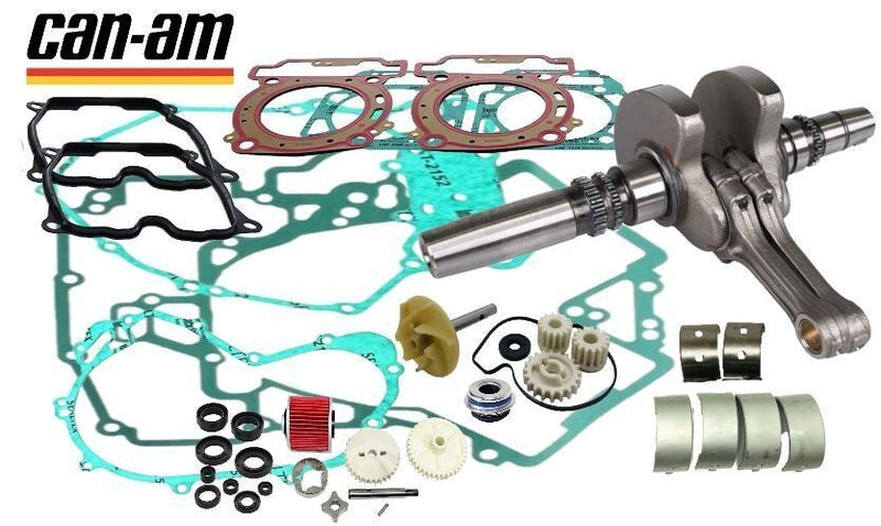 Can Am Defender HD10 Pro Max Traxter Bottom End Rebuild Kit Crank Water Oil Pump