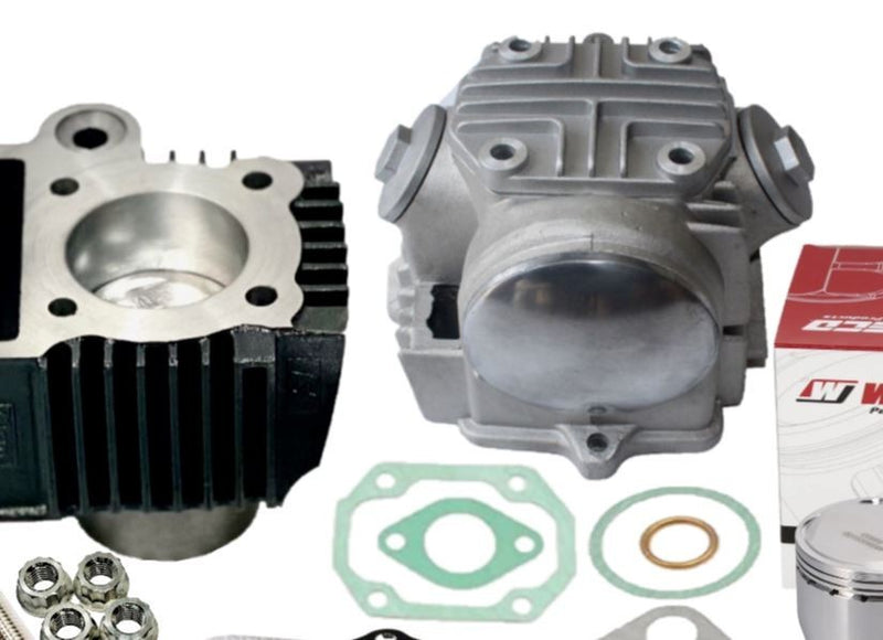 Best Honda XR70 XR 70 Top End Rebuild Kit Assembled Cylinder Head Cam Complete