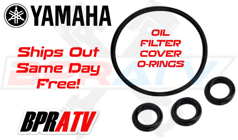 YFZ450R Oil Filter O-rings Crankcase Filter Cover Large Small O Rings O-ring Set