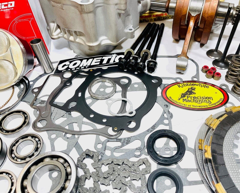 Best YFZ450 Big Bore Stroker 500cc Stage 3 Hotcams Kibble +1 Valves Rebuild Kit