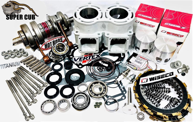 Banshee 472 Supercub Super Cub Cylinder Complete Motor Engine Assembly Redo Kit