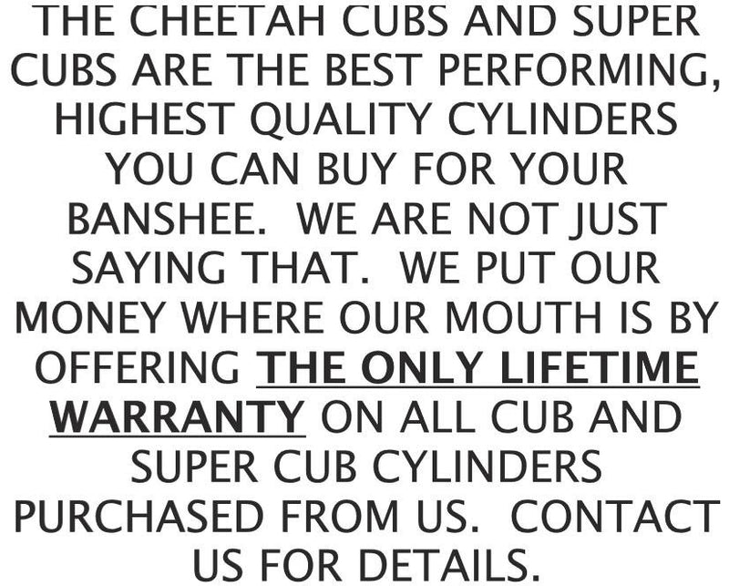 Banshee 472 Supercub Super Cub Cylinder Complete Motor Engine Assembly Redo Kit