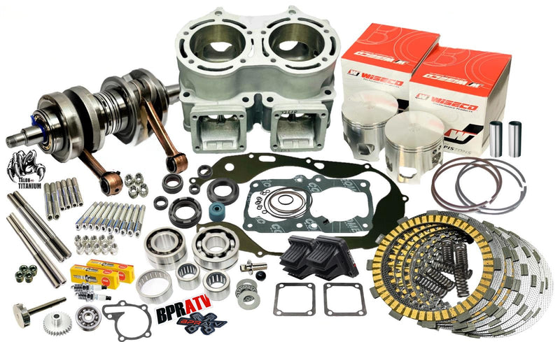 Banshee 521 +10mm Drag Ported Cylinder Motor Engine Assembly Top Bottom End Redo