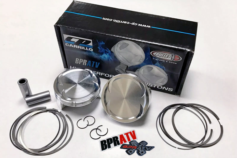 Teryx KRX1000 KRX4 Pistons 92mm Turbo 9.5:1 CP Piston Set TITANIUM Head Stud Kit