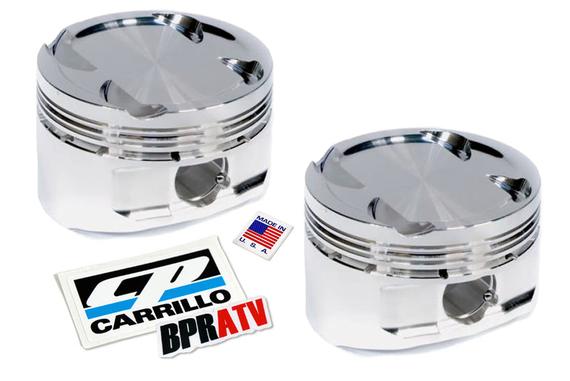 Teryx KRX1000 KRX4 Pistons 92mm Turbo 9.5:1 CP Piston Set TITANIUM Head Stud Kit