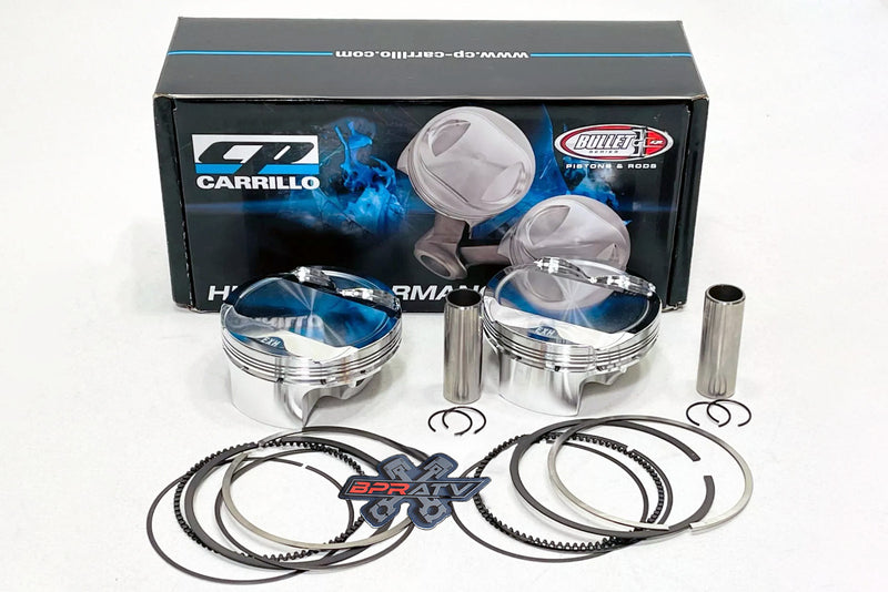 Teryx KRX1000 KRX4 Pistons 92mm Turbo 9.5:1 CP Piston Set TITANIUM Head Stud Kit