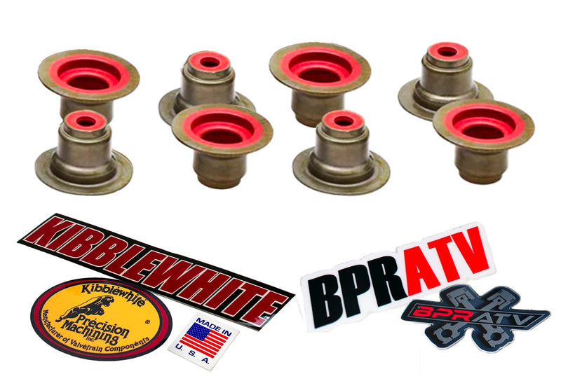 RZR XP Turbo S S4 Kibblewhite Valve Stem Seals Complete Viton Top Hat Seals Kit