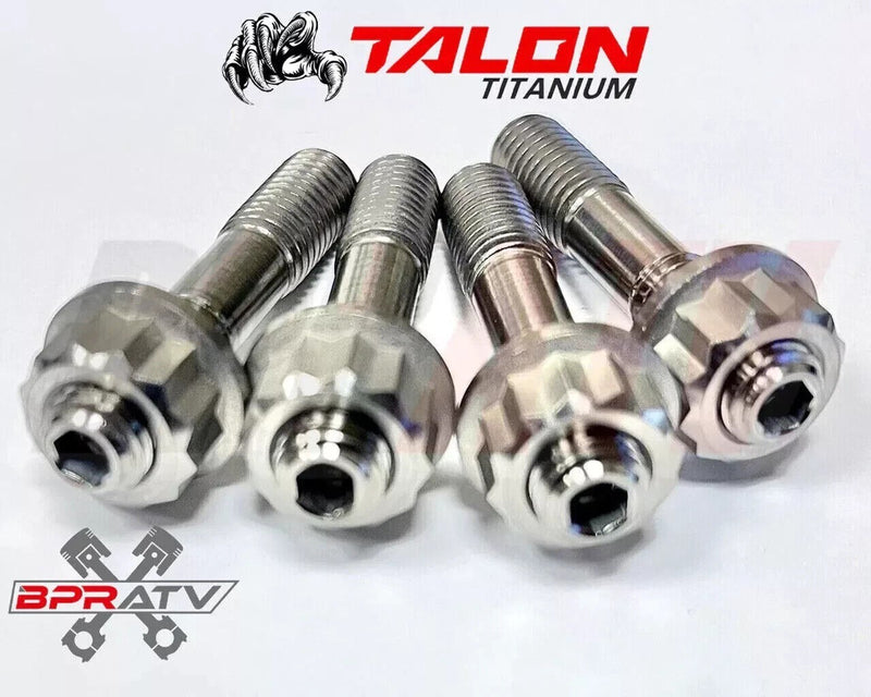 Yamaha Blaster TITANIUM Cylinder Bolts Head Studs Stud Bolt 12 Point Nut Kit Set