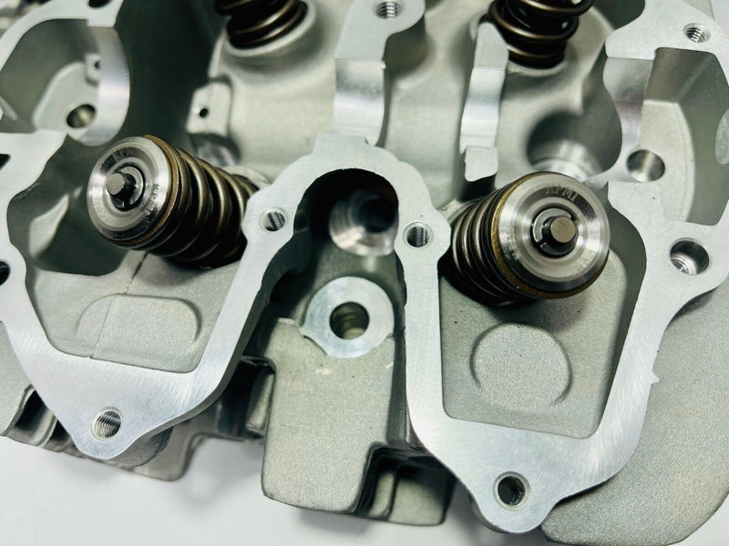 400EX Ported Cylinder Head Porting Assembled Valve Full Port Head Kibble Valves