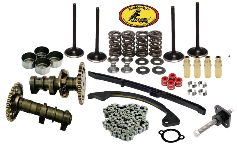 LTZ400 Z400 Cams Kibblewhite Valves Springs Valve Guides Head Rebuild Timing Kit