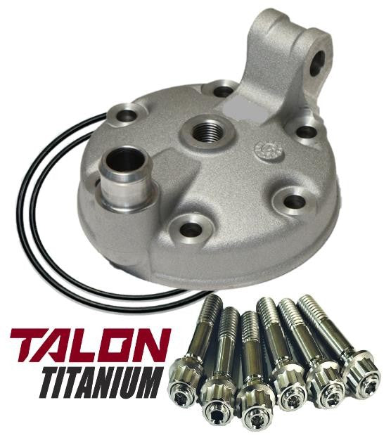 99+ YZ250 YZ250X 72mmn Head Big Bore Cylinder Head & TITANIUM Stud 12 Pt Nut Kit