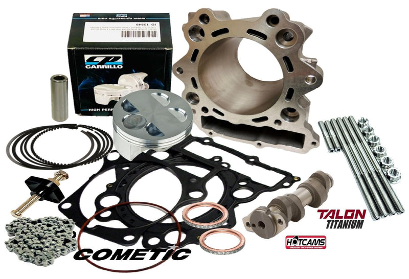 Raptor YFM 660 Big Bore Kit Hotcam 102mm Top End Stage 3 Hot Cam Camshaft Studs