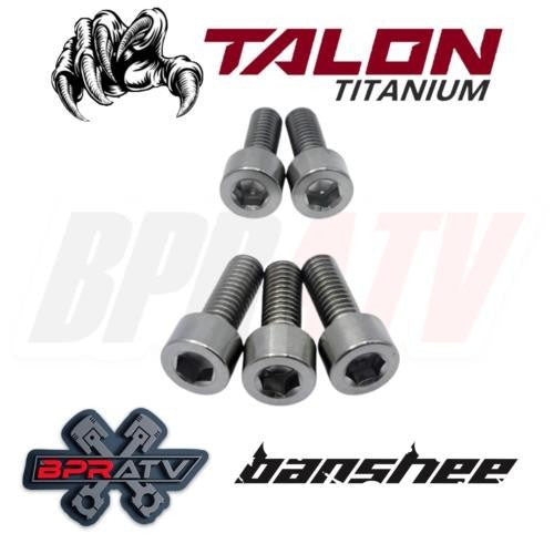 BPRATV Yamaha Banshee YFZ350 Talon Titanium Water Pump Cover Bolt & Washer Kit