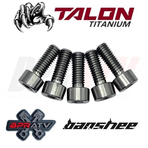 BPRATV Yamaha Banshee YFZ350 Talon Titanium Water Pump Cover Bolt & Washer Kit