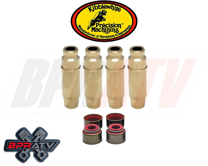 Yamaha Kodiak 700 Stock Kibblewhite Head Intake Exhaust Valve Guides & Seals Kit