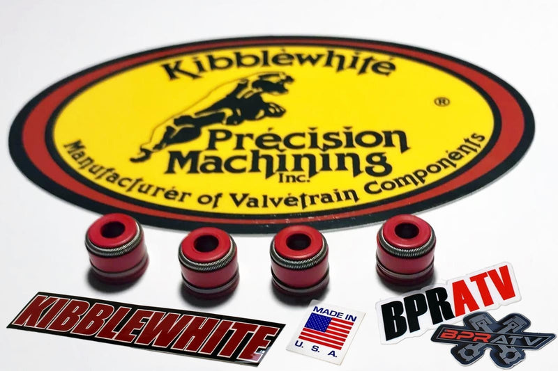 Yamaha Kodiak 700 Stock Kibblewhite Head Intake Exhaust Valve Guides & Seals Kit