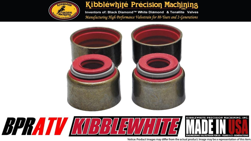 Yamaha Kodiak 700 Stock Kibblewhite Head Intake Exhaust Valve Guides & Seals Kit