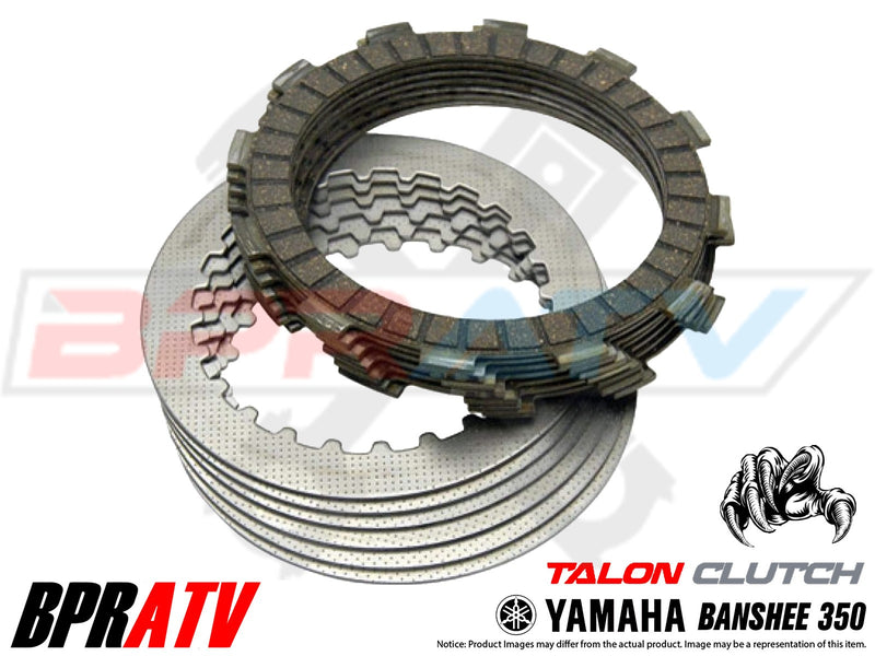 Yamaha Banshee 350 WISECO CNC Black Forged Clutch Basket Gasket & BPR Clutch Kit