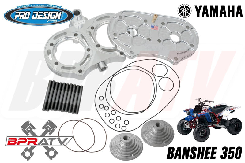 Banshee YFZ 350 Cheetah CUB Pro Design Cool Head 17cc Domes Studs Titanium Nuts