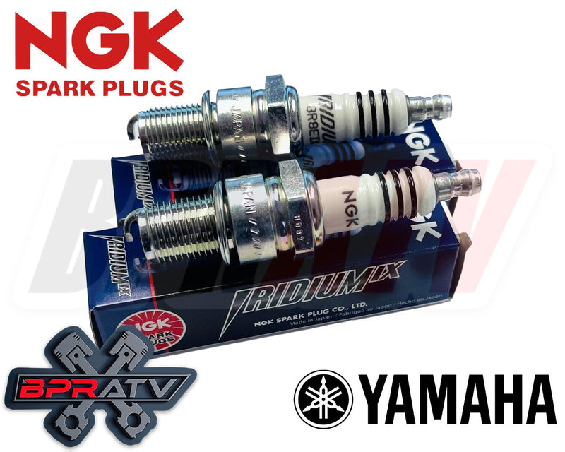 x2 NGK Laser Iridium 5044 Spark Plugs BR8EIX Yamaha Banshee 350 Blaster 200 PAIR