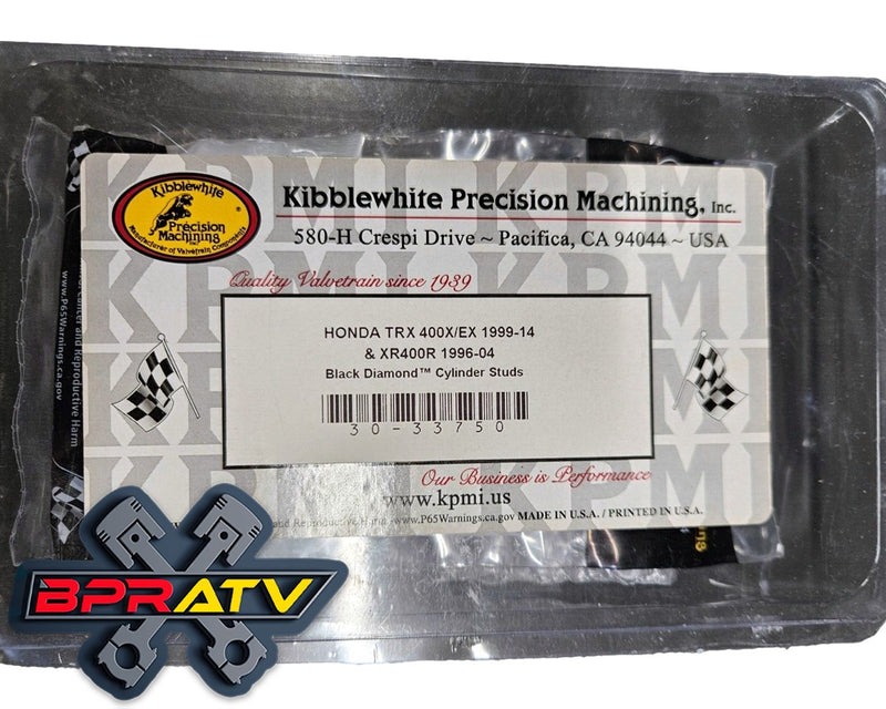 Kibblewhite Honda XR400 XR 400 400R Stronger Heavy Duty Cylinder Head Studs Kit