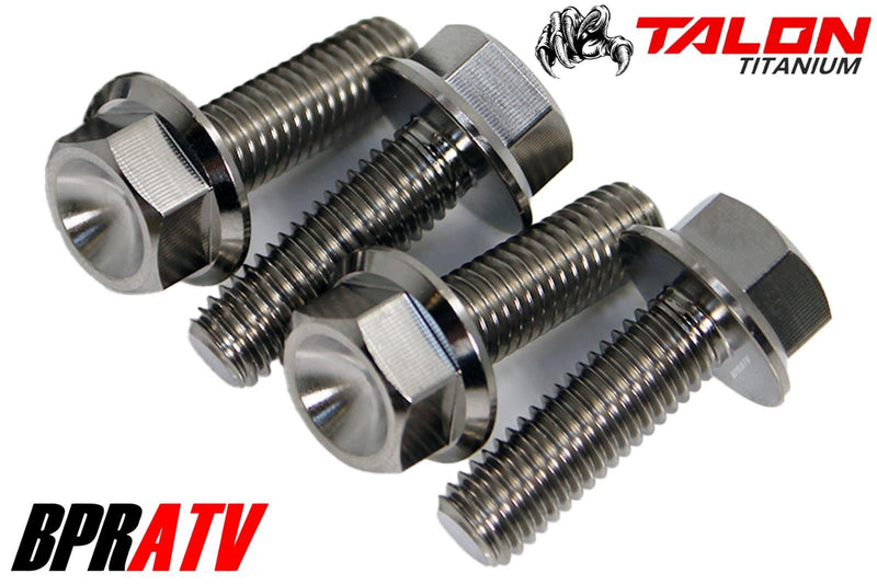 08-24 Suzuki RMZ450 RMZ 450 RM-Z450 Titanium Foot Peg Bolts Kit 09103-10415 (4)