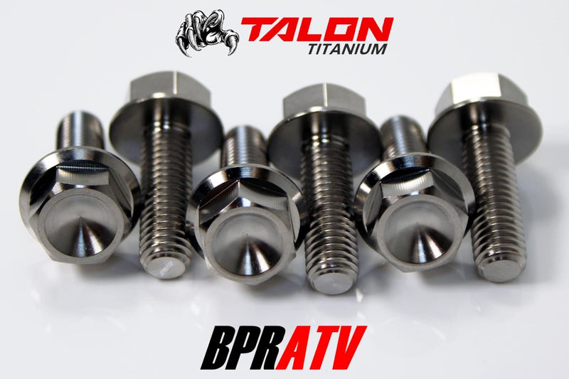 08-24 Suzuki RMZ450 RMZ 450 RM-Z450 Titanium Foot Peg Bolts Kit 09103-10415 (4)