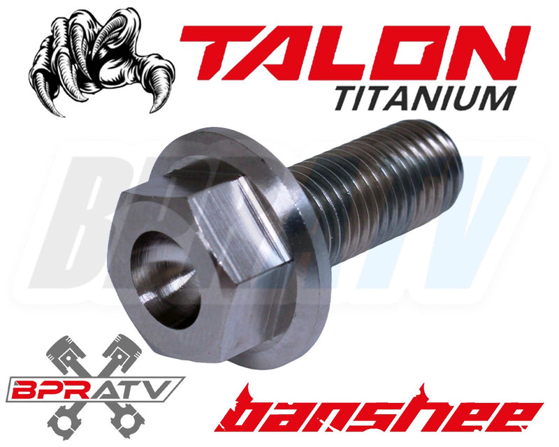 Yamaha Banshee 350 Foot Pegs TITANIUM HEX Bolts Lighter Stronger Racing Upgrade