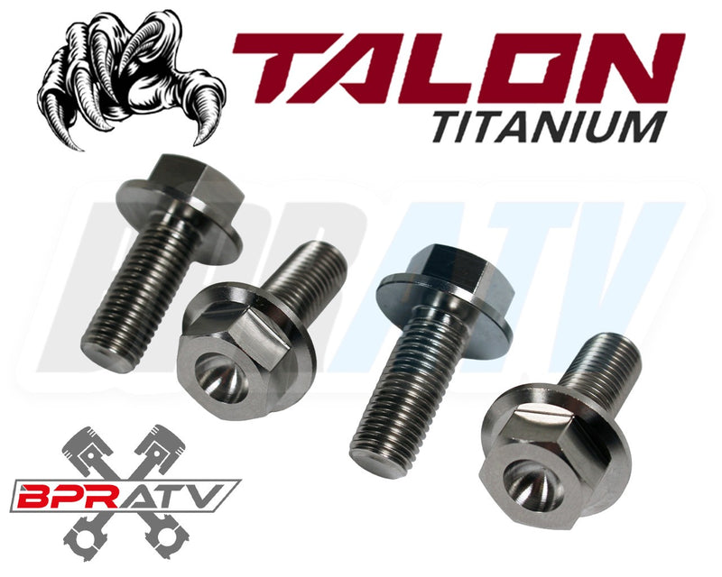 Yamaha Blaster YFS 200 TITANIUM Foot Peg Bolts HEX Flange Bolt Upgrade Set Kit