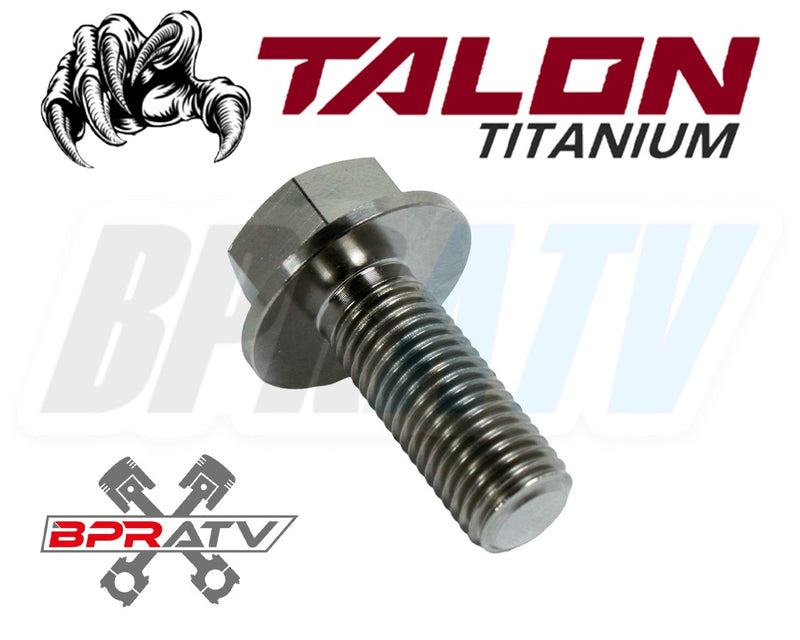 04-09 YFZ450 YFZ 450 TITANIUM Foot Peg Bolts HEX Flange Bolt Upgrade Set Kit (4)