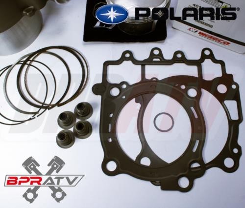 12-22 Polaris RZR 570 RZR570 Stock Wiseco Piston Cylinder Gasket Top Rebuild Kit