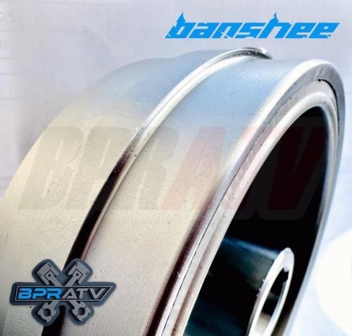 95-06 Banshee Lighter Flywheel Stator Timing Plate Titanium Nut Machined Lighten