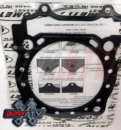 YFZ450R YFZ450X YFZ 95mm CP Stock Standard Bore Piston 12.75:1 & Cometic Gaskets