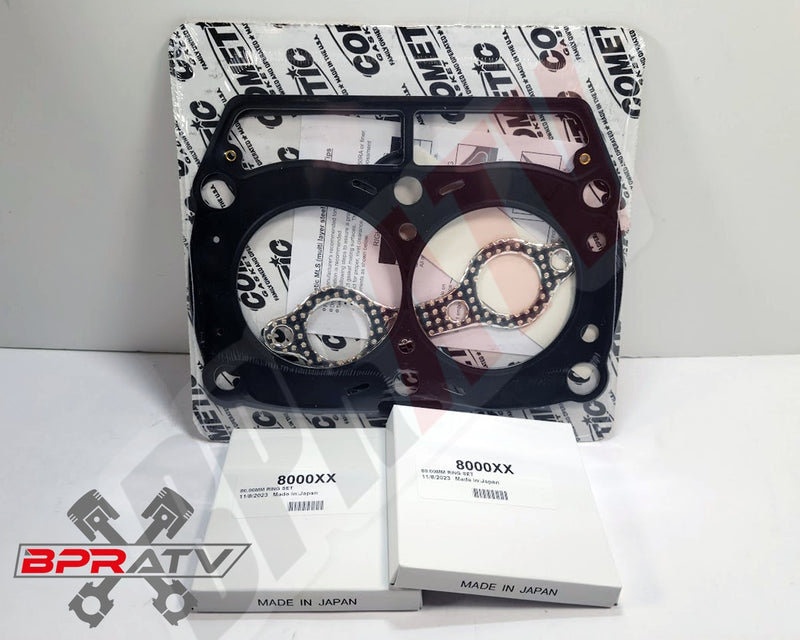 Polaris Ranger 800 Wiseco Piston Rings 80mm Ring Set Cometic Top End Gasket Kit