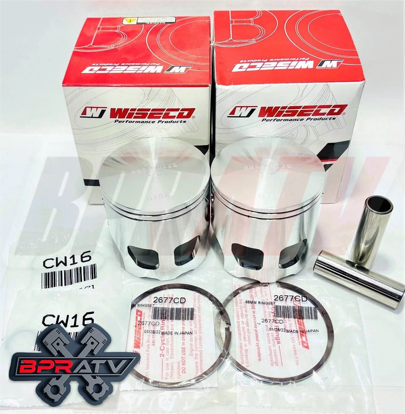 Yamaha Banshee Cheetah Cub 421 Cylinders 68 68mm Big Bore WISECO Stroker Pistons