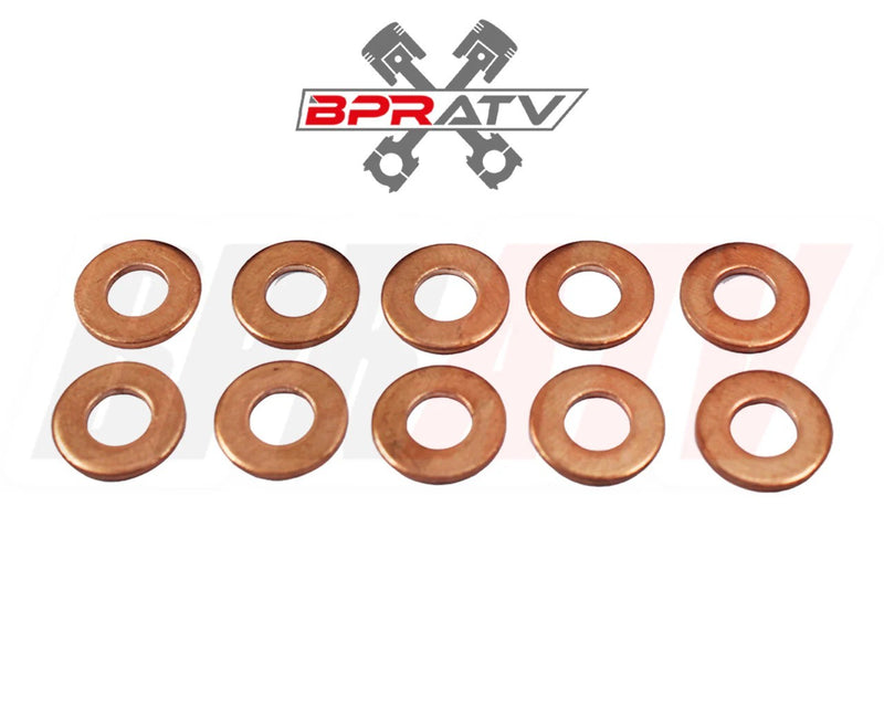 Yamaha Banshee CUB BPRATV TITANIUM Cylinder Head Stud Kit Ti ACORN Cap Nuts Set