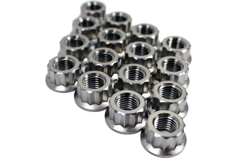 Honda TRX400EX TRX 400EX TITANIUM Lug Nut Complete Set Front Rear Kit Set of 16