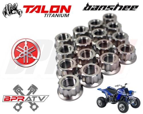 Yamaha Blaster 200 YFS200 YFS 200 TITANIUM Lug Nuts Complete Wheel Kit Set of 16
