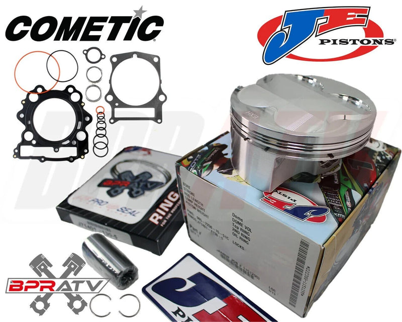 Raptor Rhino Grizzly 660 102mm 686cc Big Bore 12:1 JE Piston Cometic Gasket Kit